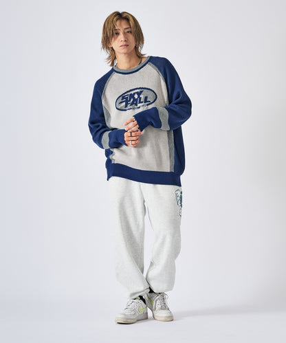 配色ロゴニット