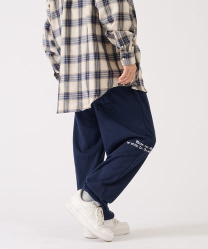 ビックロゴアップリケパンツ