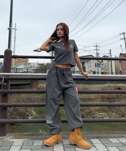 ハートサガラ刺繍セットアップ