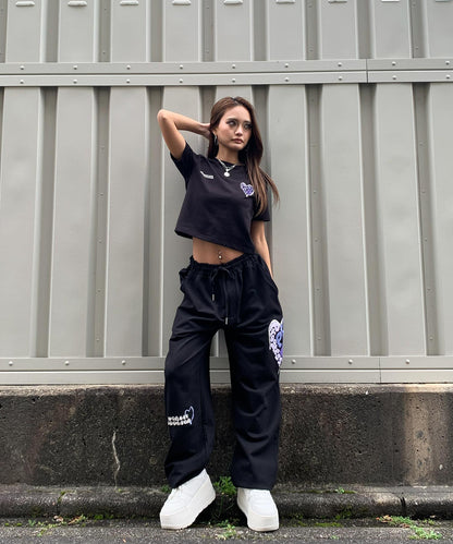 ハートサガラ刺繍セットアップ