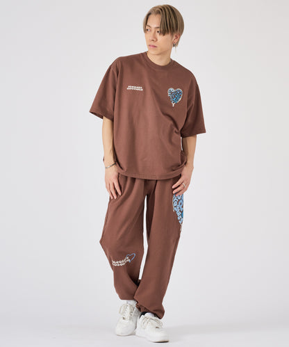 ハートサガラ刺繍セットアップ