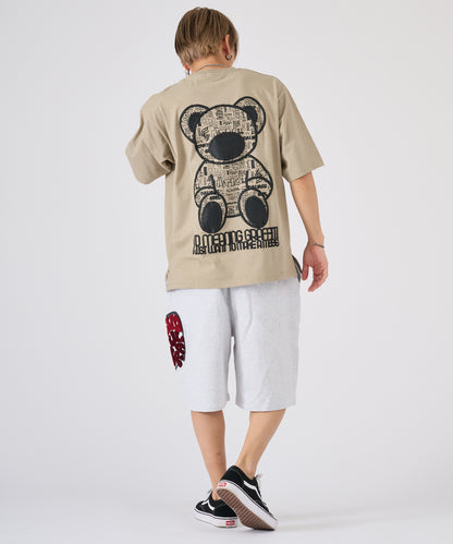ハートサガラ刺繍ショートパンツ