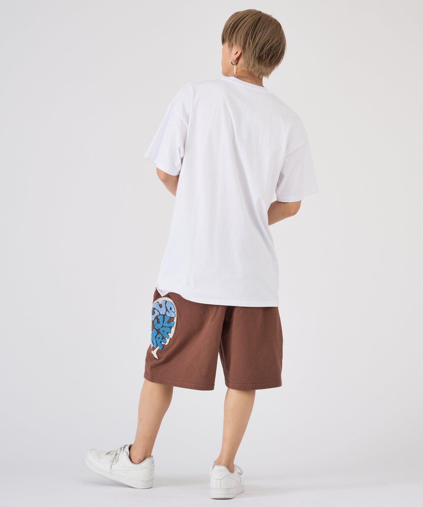 ハートサガラ刺繍ショートパンツ