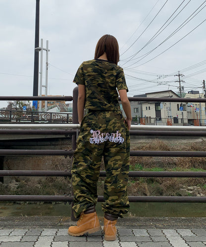 ロゴ刺繍セットアップ