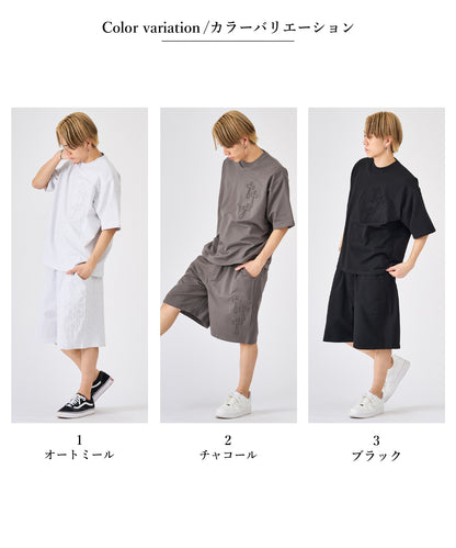 クロスエンボスセットアップ