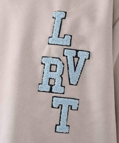 スエード　サガラ刺繍半袖Tee