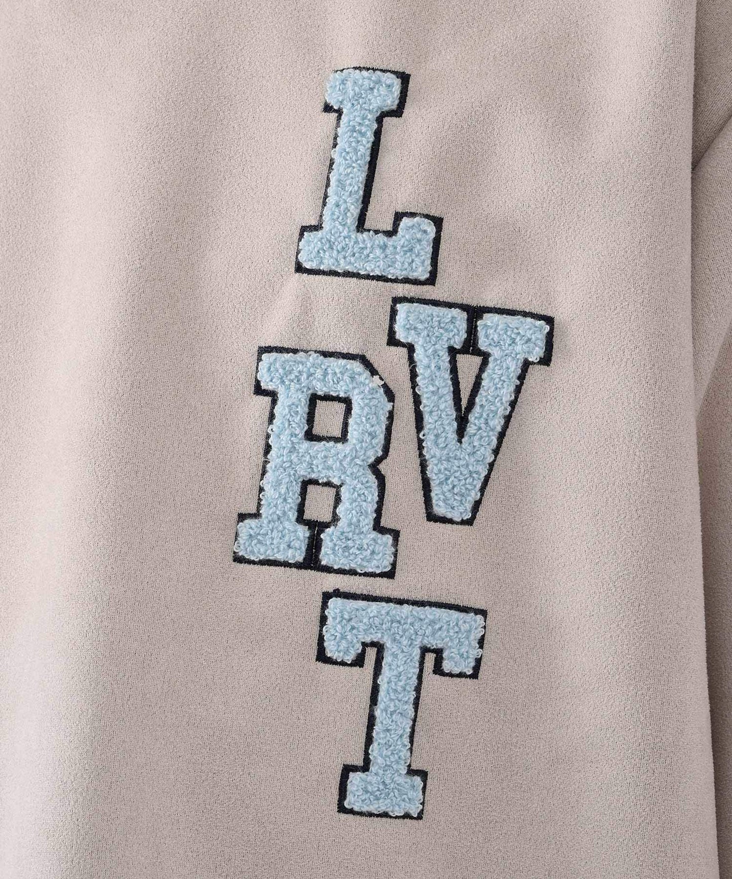 スエード　サガラ刺繍半袖Tee