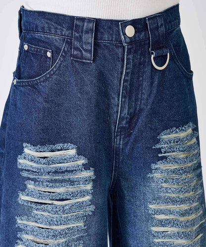 デストロイデニムパンツ