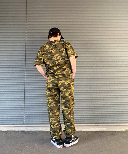 ハートワンポイントロゴ刺繍セットアップ