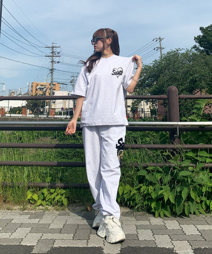 ハートサガラ刺繍セットアップ