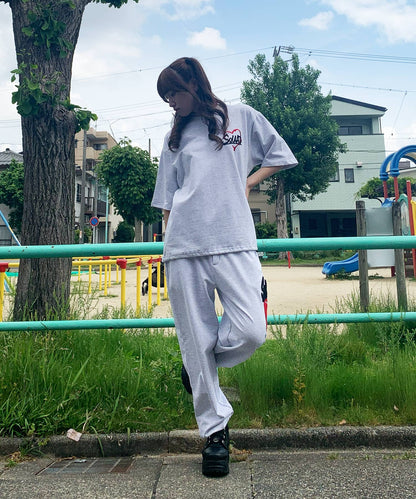 ハートサガラ刺繍セットアップ