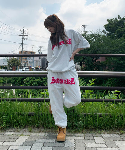 グリッターラメサガラ刺繍セットアップ