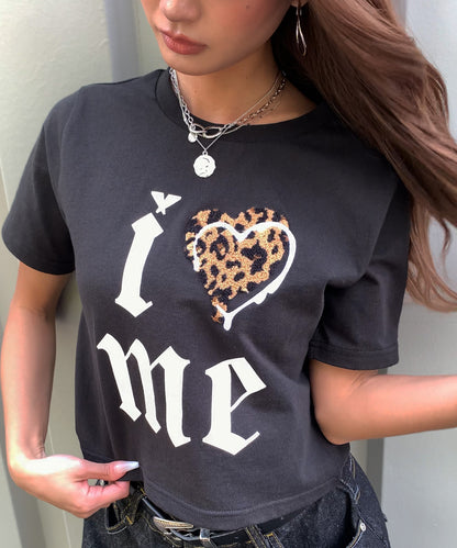 Ⅰ♥ME　サガラ刺繍Tシャツ
