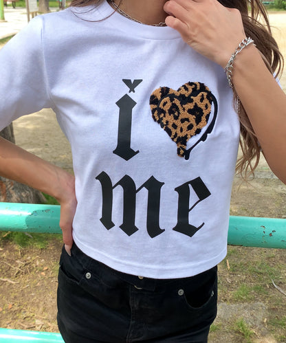 Ⅰ♥ME　サガラ刺繍Tシャツ