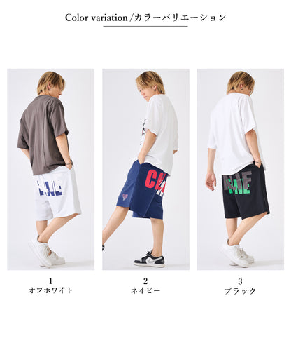 ハートラインストーンショートパンツ