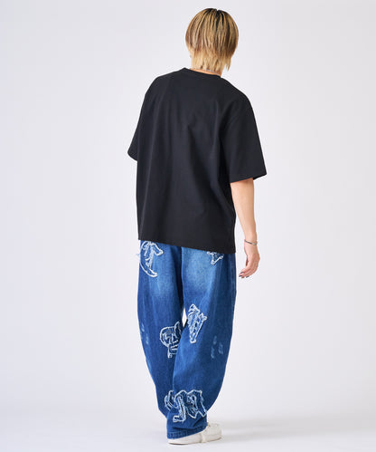 ハート刺繍Tシャツ