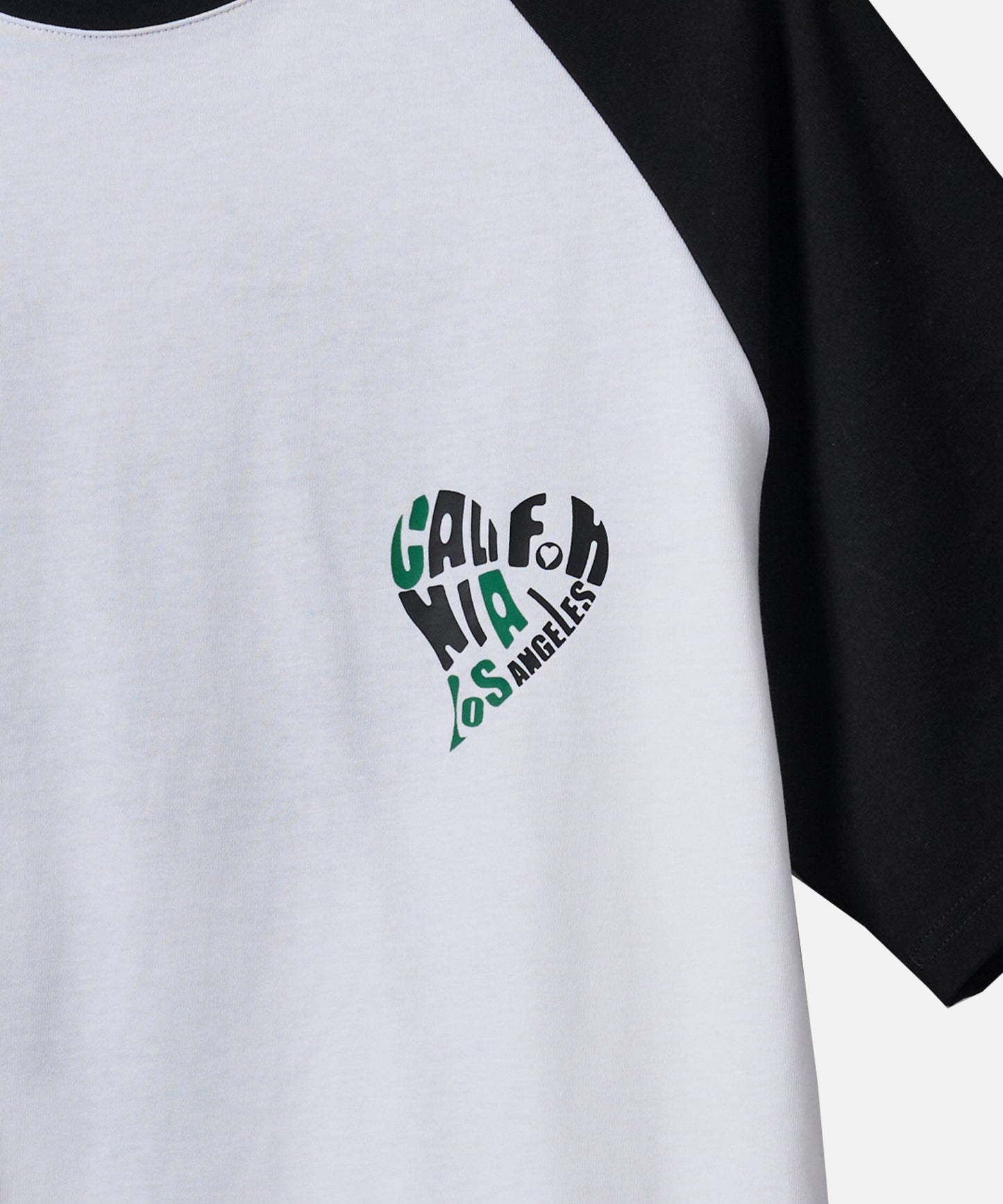 ラグラン配色Tシャツ