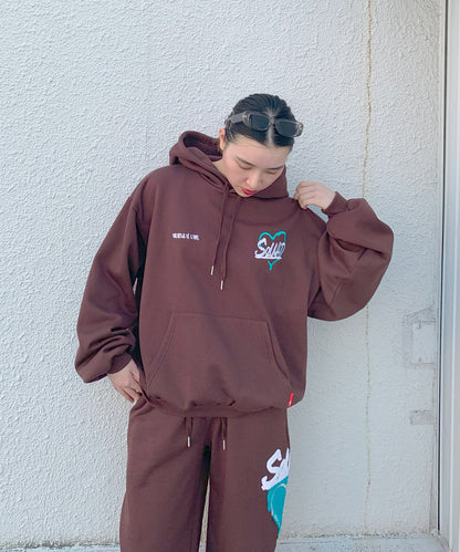 ハートサガラ刺繍セットアップ