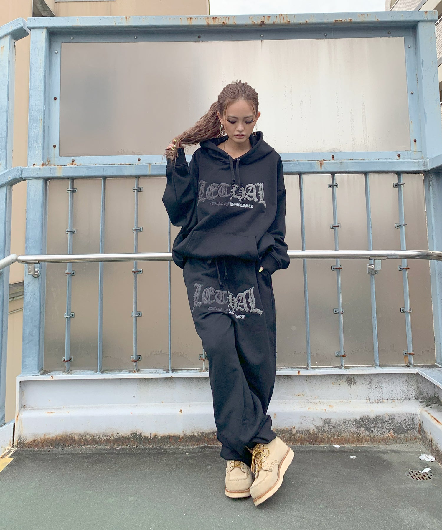 regievo パーカーセットアップ　L セットアップパーカー (REGIEVO) M