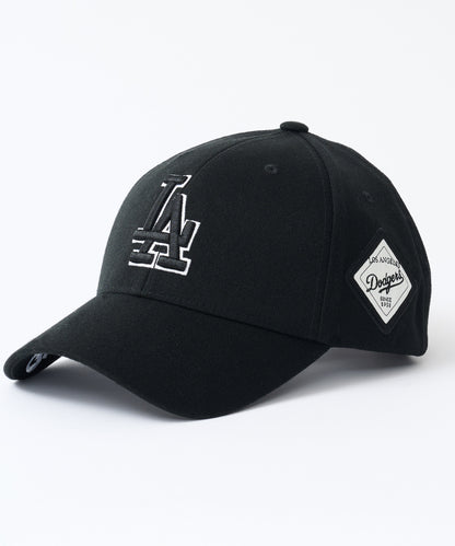 【日本未発売商品】MLB Korea ダイヤモンド刺繍ロゴパッチベースボールキャップ