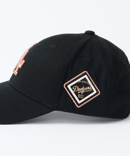 【日本未発売商品】MLB Korea ダイヤモンド刺繍ロゴパッチベースボールキャップ