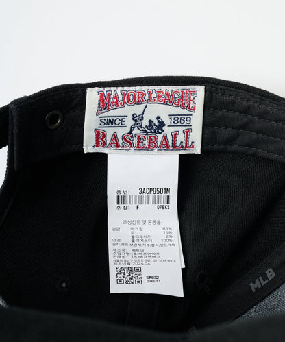 【日本未発売商品】MLB Korea ダイヤモンド刺繍ロゴパッチベースボールキャップ