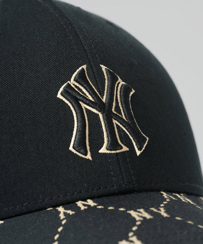 【日本未発売商品】MLB Korea ダイヤモンドモノグラムベースボールキャップ
