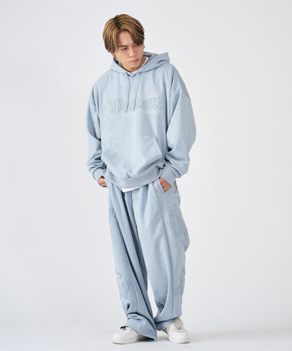 カットスエード　クロスエンボス セットアップ