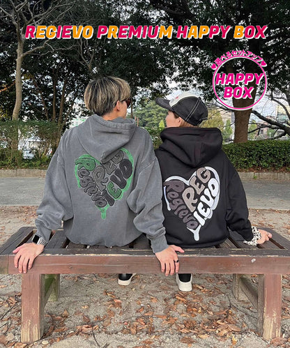 【HAPPY BOX】REGIEVO ハート刺繍セットアップ