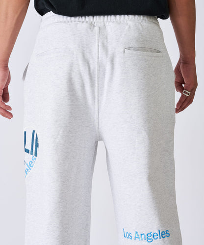 ハートデニムアップリケパンツ