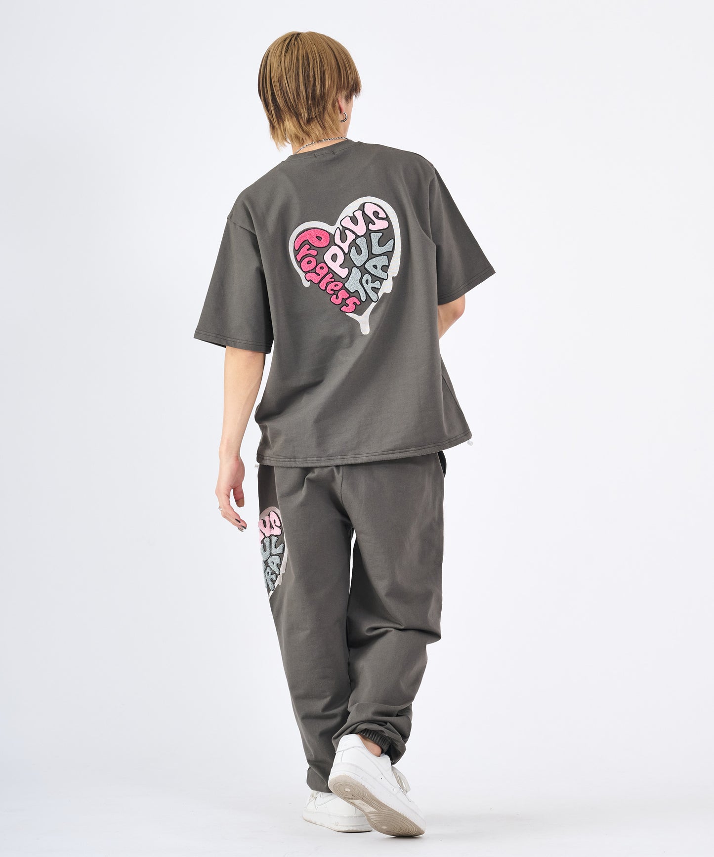 ハートサガラ刺繍セットアップ