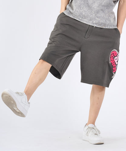 ハートサガラ刺繍ショートパンツ