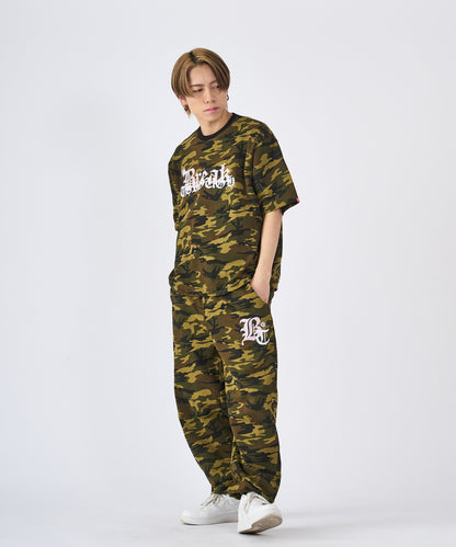 ロゴ刺繍セットアップ