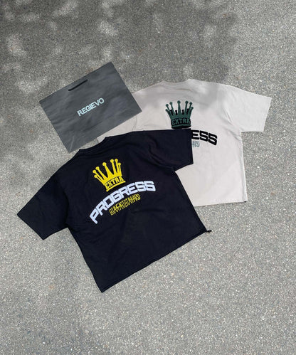 【2着で7,980円】Last Summer Special Vol.6 クラウンサガラ刺繍半袖Tee