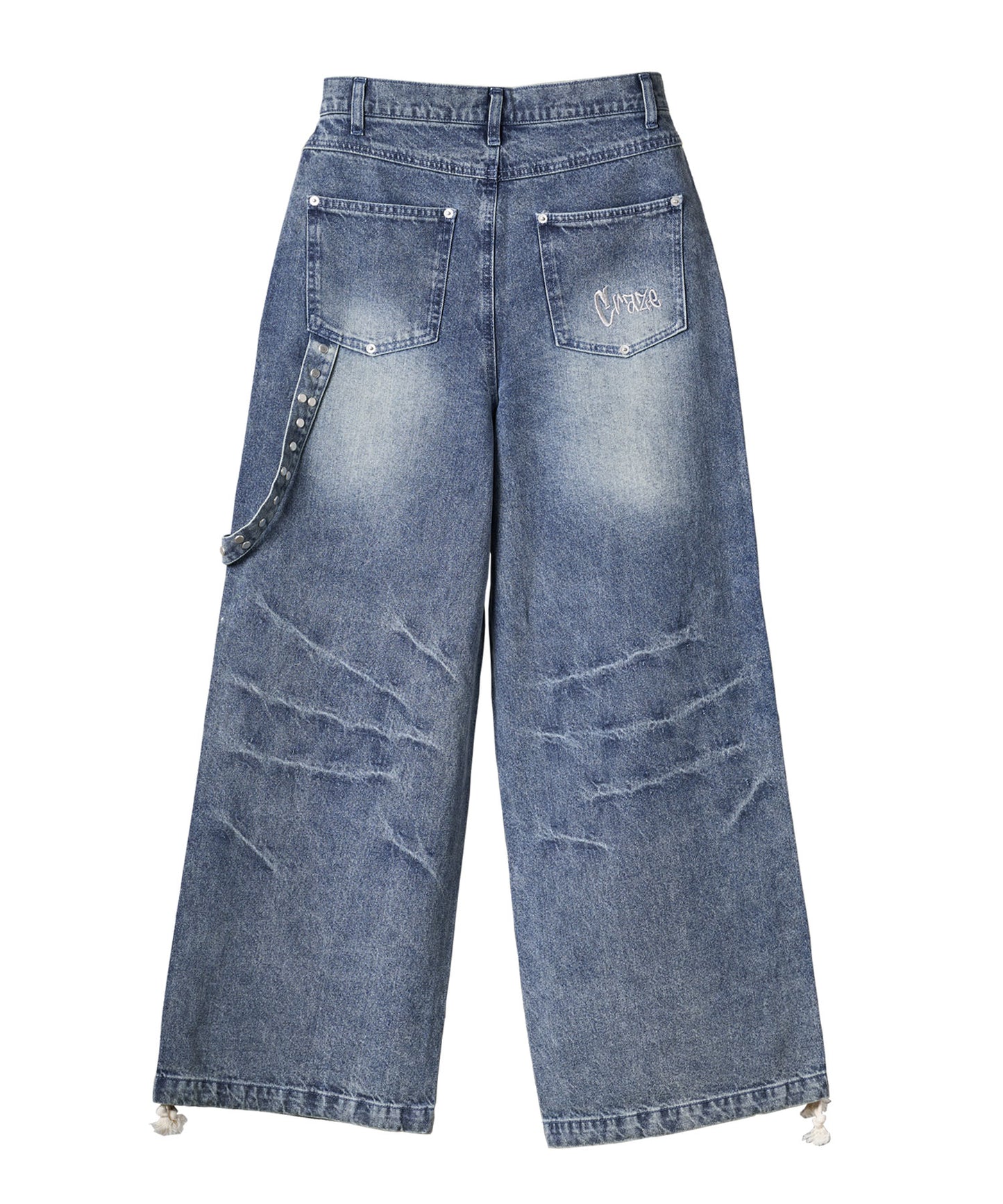 デザインバギーパンツ