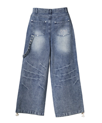 デザインバギーパンツ