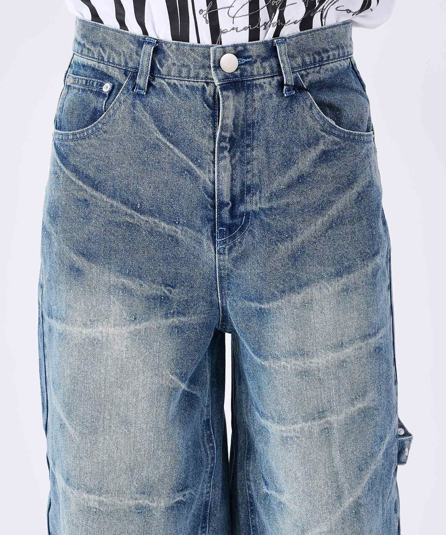 デザインバギーパンツ