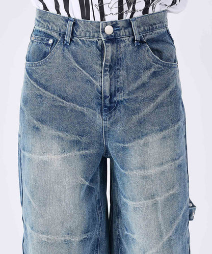 デザインバギーパンツ