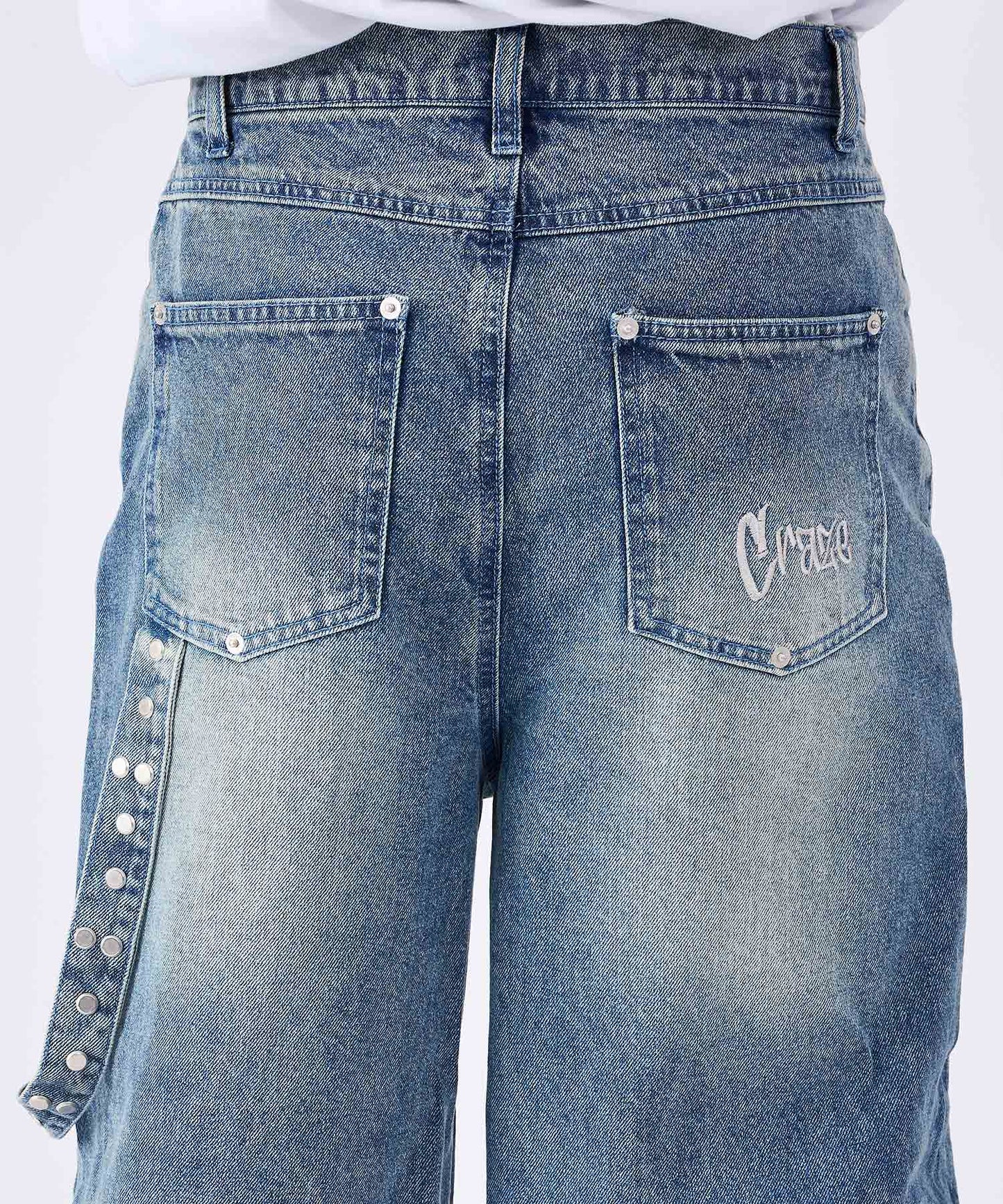 デザインバギーパンツ