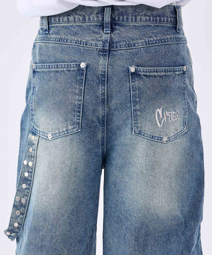 デザインバギーパンツ