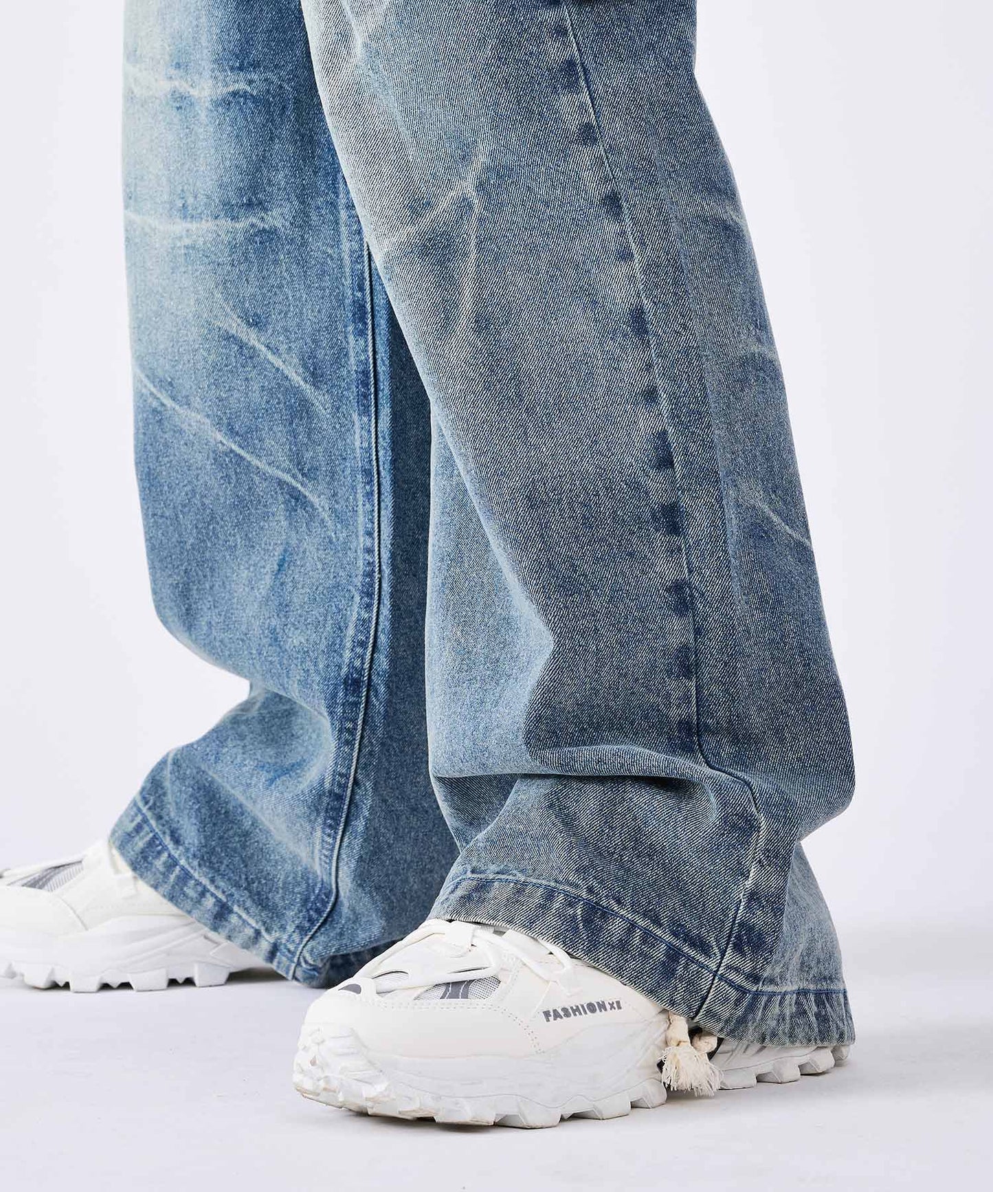 デザインバギーパンツ