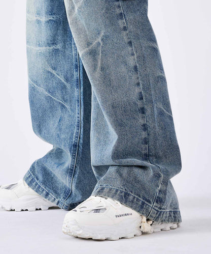 デザインバギーパンツ