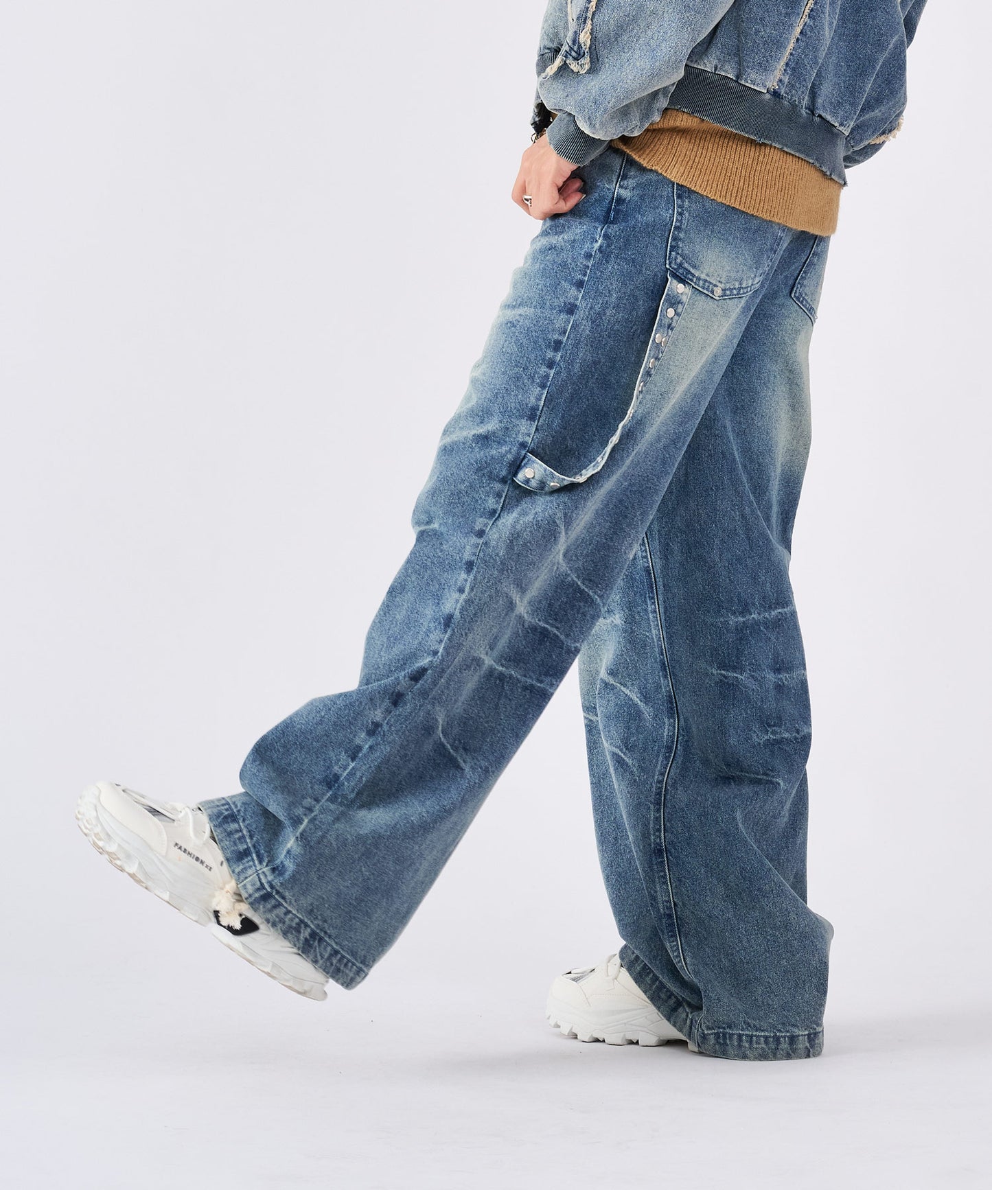 デザインバギーパンツ