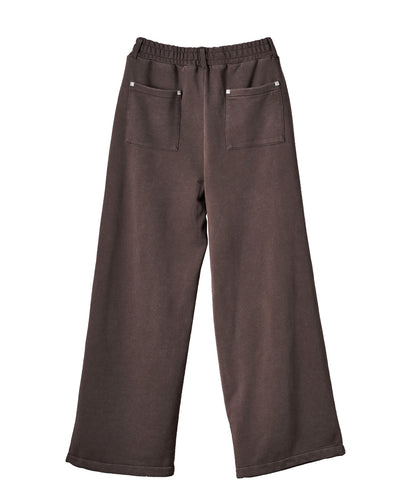 スタッズHOTFIXアップリケ刺繍パンツ