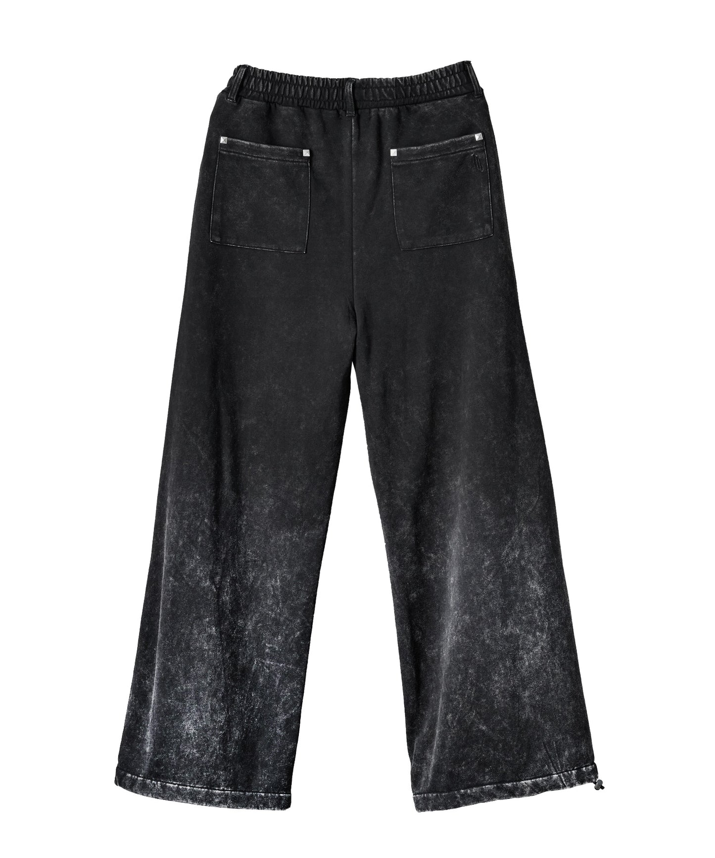 スタッズHOTFIXアップリケ刺繍パンツ