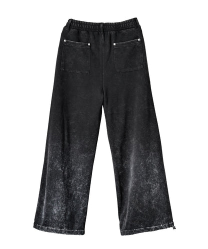 スタッズHOTFIXアップリケ刺繍パンツ