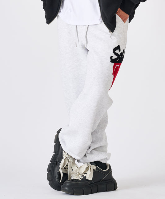 ハートサガラ刺繍パンツ