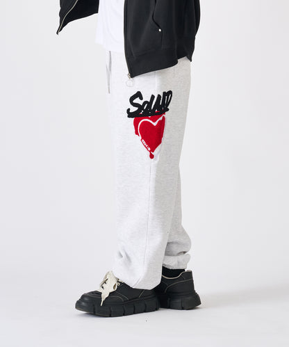 ハートサガラ刺繍パンツ