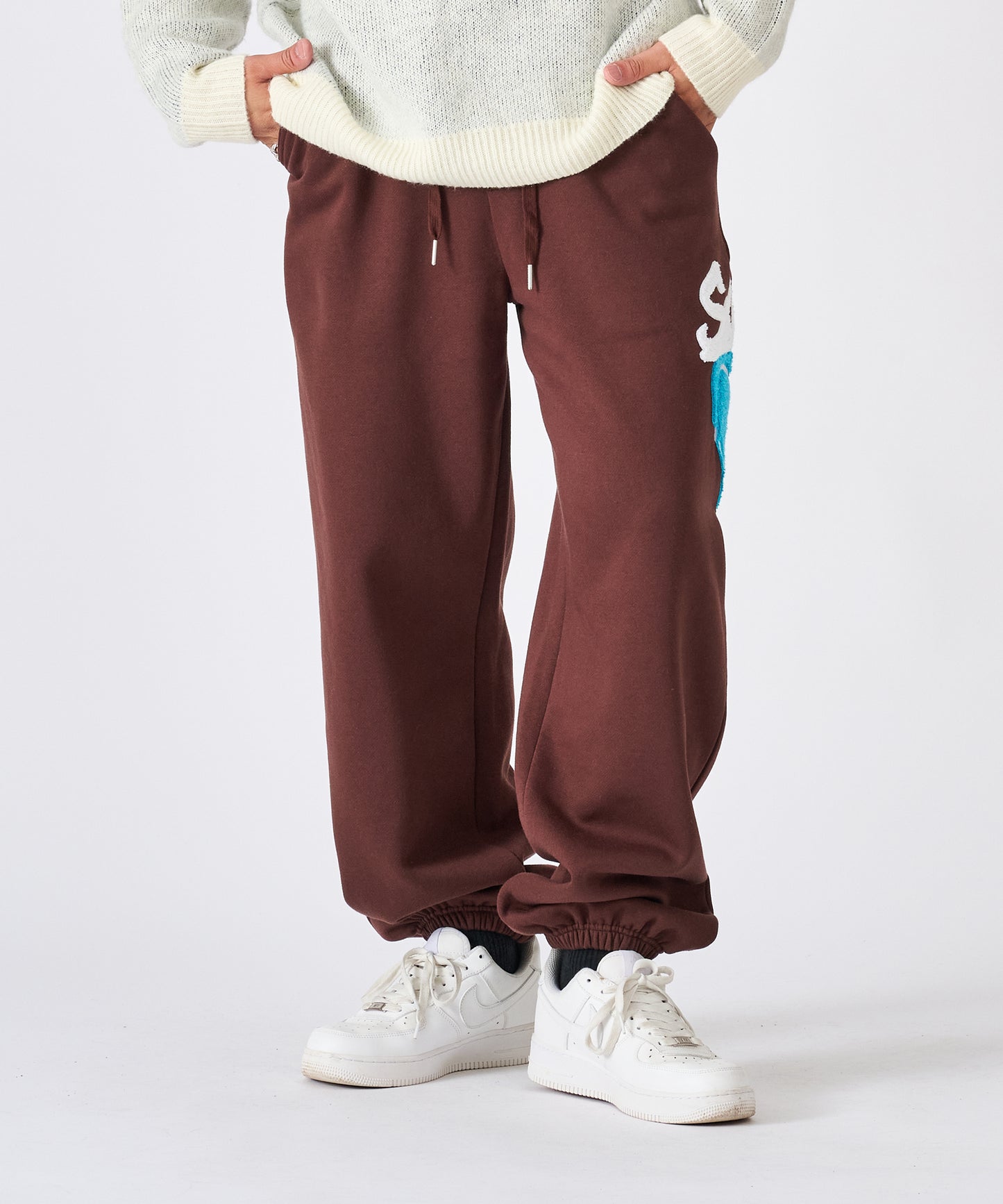 ハートサガラ刺繍パンツ