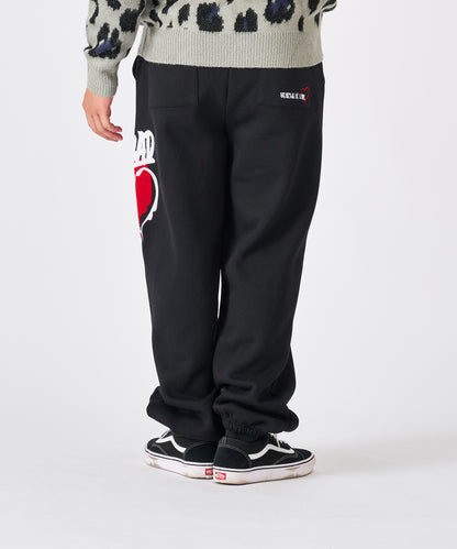 ハートサガラ刺繍パンツ